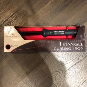 Enzo Milano Triangle Clipless Curling Iron